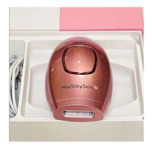 Hey Silky Skin Women's Advanced IPL Hair Removal Handset Rose Gold Pink New